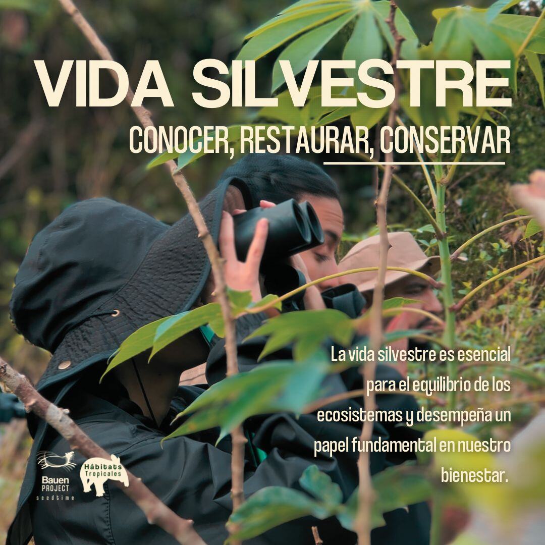 Vida silvetre: conocer y conservar